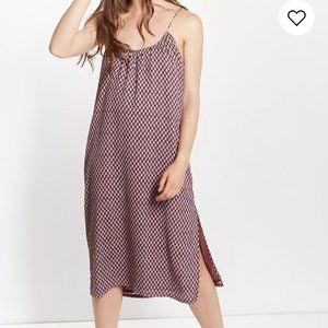 Anthropologie ODELLS Subtle Floral Pink Slip Dress